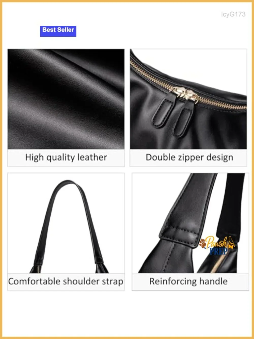 Small Shoulder Bag for Women Cute Hobo Purse Trendy Leather Tote Handbag with